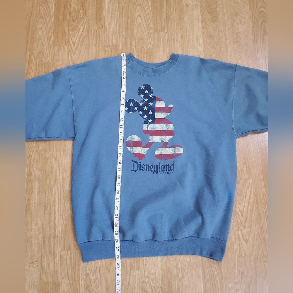 Disneyland By Hanes Crewneck Sweatshirt Sz Lg - Picture 9 of 11
